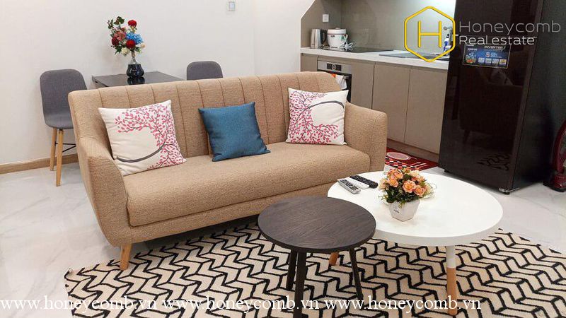 Thiết kế tiện nghi và hiện đại với căn hộ 1 phòng ngủ cho thuê tại Vinhomes Central Park