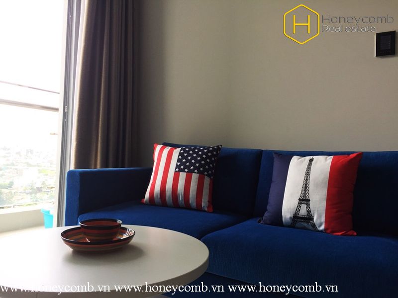 Căn hộ 1 phòng ngủ tiện nghi với nội thất đầy đủ cho thuê tại Vinhomes Central Park