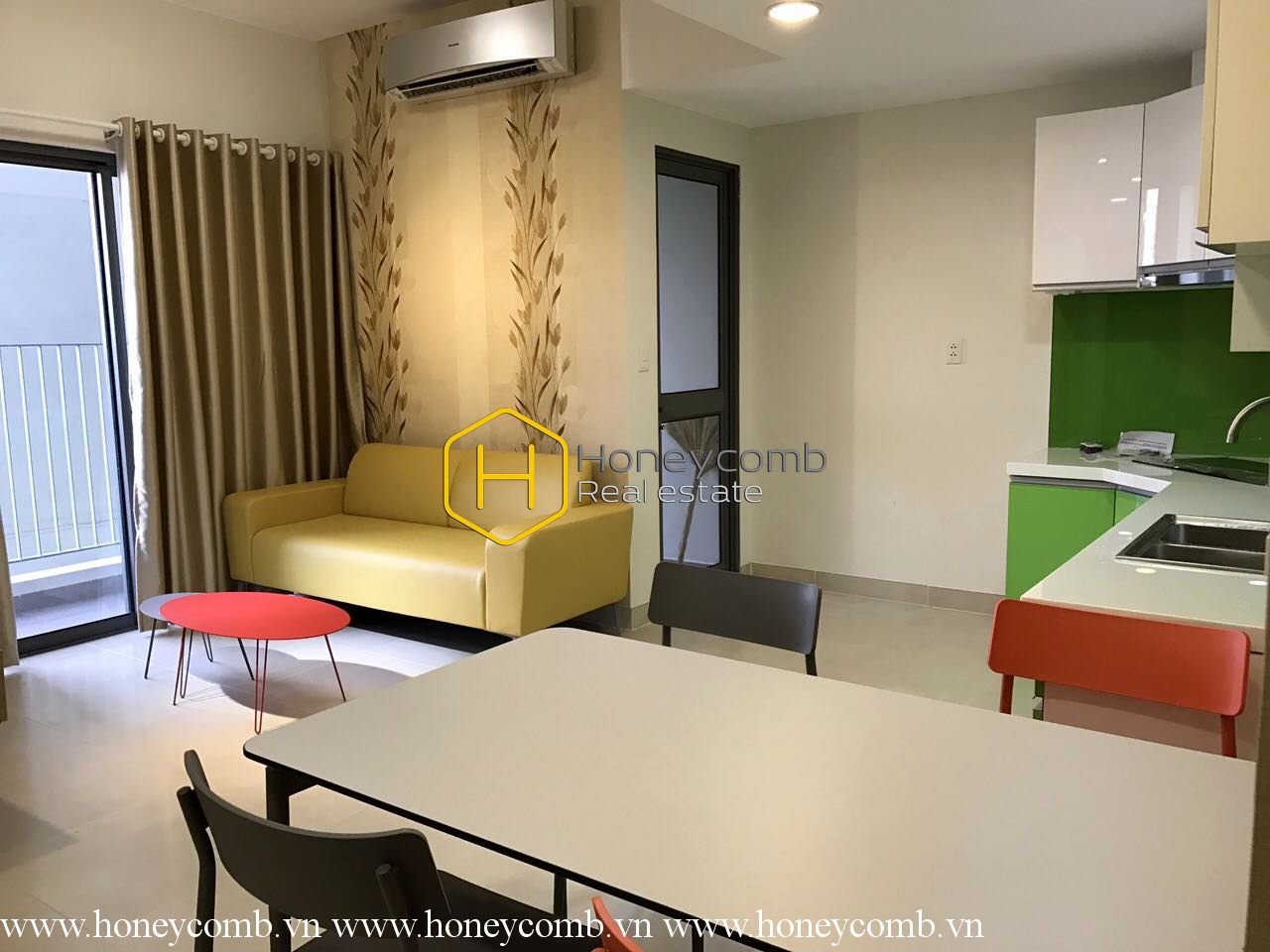  Cho thuê căn hộ Masteri 2 phòng ngủ