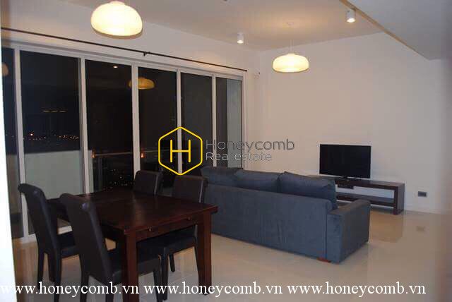 Căn hộ 2 phòng ngủ cho thuê tại The Estella, lầu cao