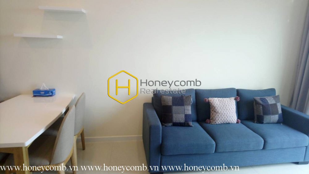 Căn hộ The Ascent Thảo Điền 2 phòng ngủ đây đủ nội thất cho thuê