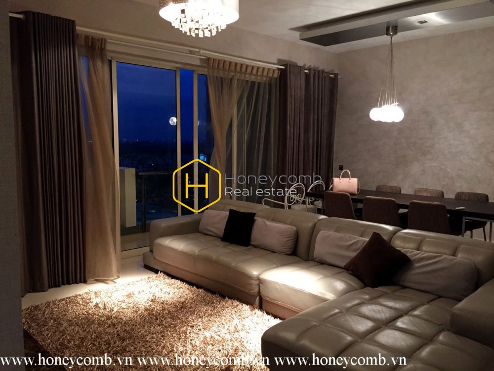 Căn hộ 3 phòng ngủ nội thất sang trọng, tuyệt vời tại Estella An Phu