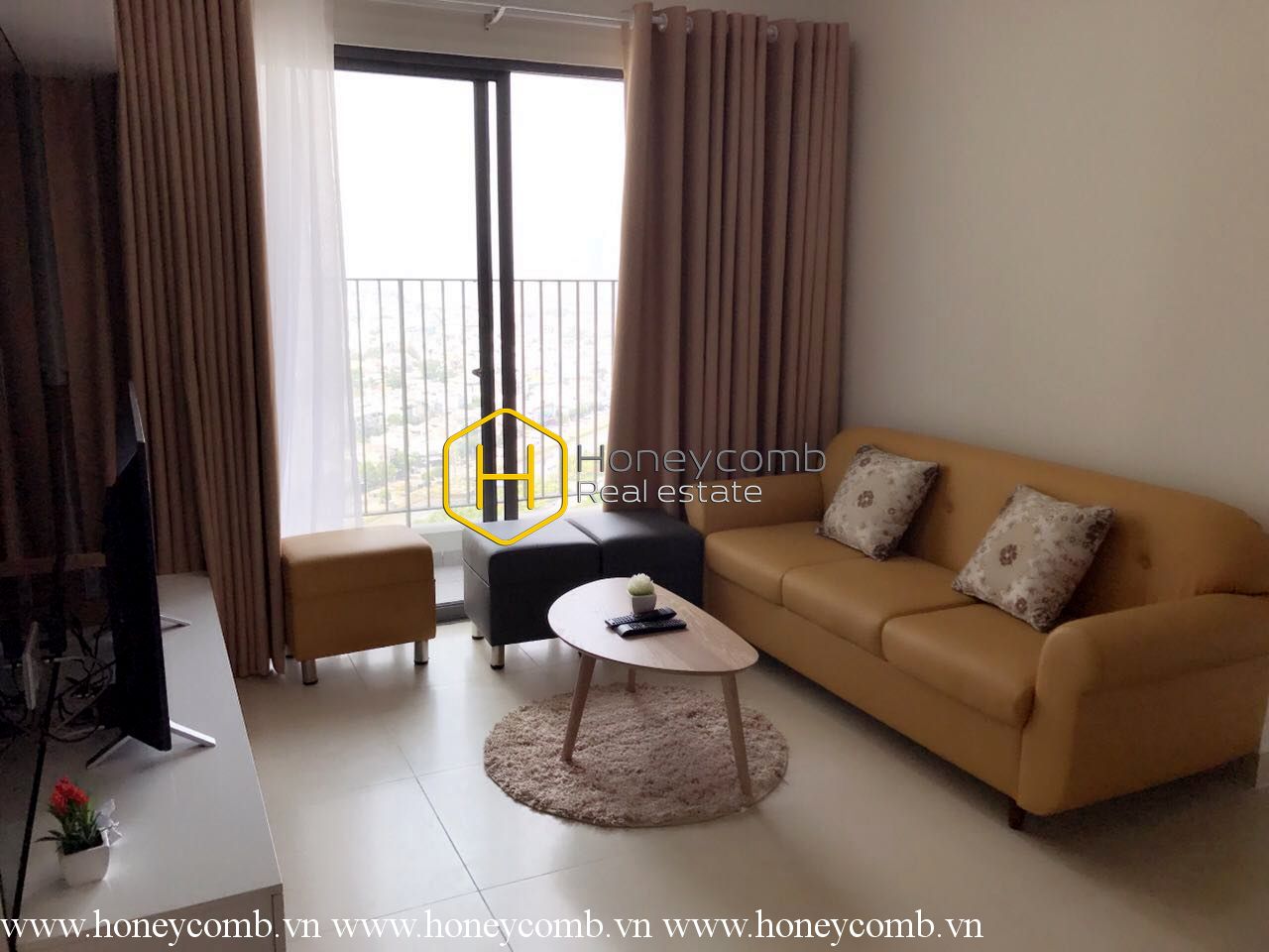 Căn hộ 2 phòng ngủ cho thuê tại Masteri Thảo Điền