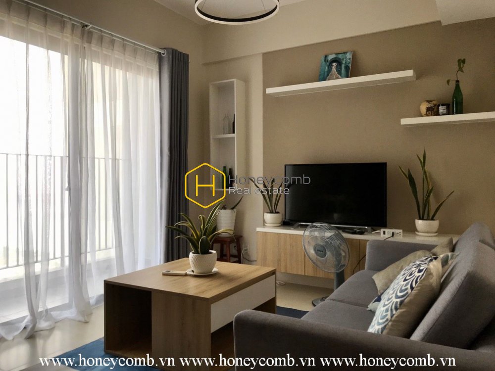 Chất lượng cuộc sống hiện đại- Căn hộ 2 phòng ngủ độc đáo cho thuê tại Masteri Thao Dien