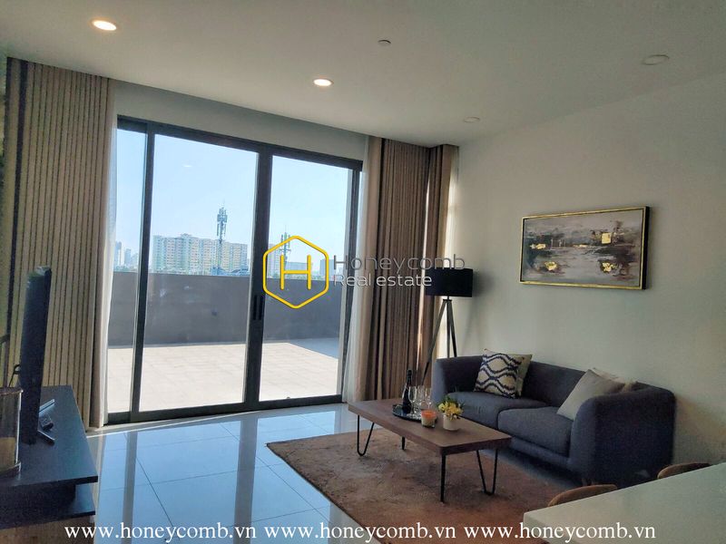 Căn hộ ấm cúng với lối thiết kế lãng mạn cho thuê tại The Nassim Thảo Điền