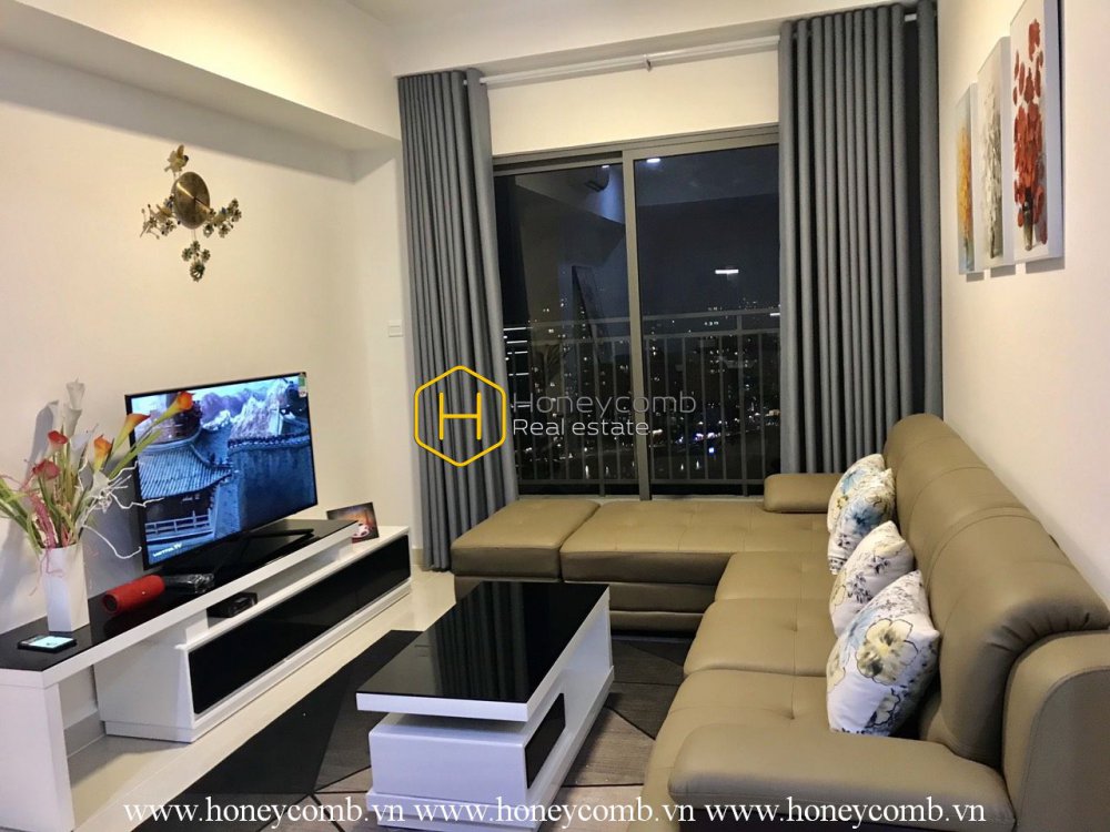 Căn hộ đơn giản và tao nhã cho thuê tại The Sun Avenue