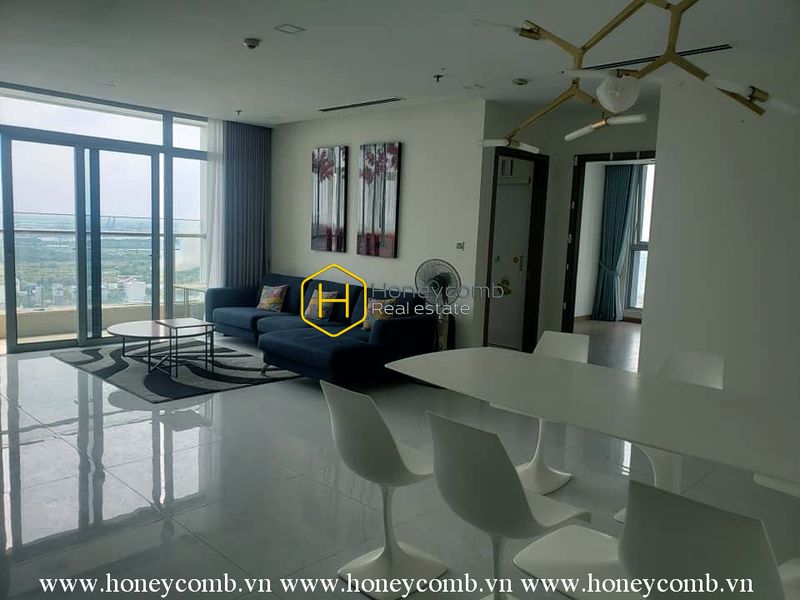 Căn hộ rộng rãi với thiết kế thông minh tại Vinhomes Central Park cho thuê