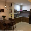 Low floor apartment with two bedrooms in Masteri Thao Dien for rent