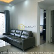 Two bedroom apartment with river view and high floor for rent in Masteri Thao Dien