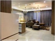 Apartment for rent in Masteri Thao Dien, luxury interior, modern design