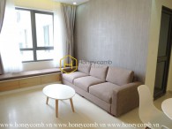 Apartment for rent in Masteri Thao Dien with 1 bedroom, high floor