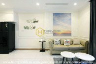 This beautiful and romantic apartment in Vinhomes Central Park is what are you seeking for!