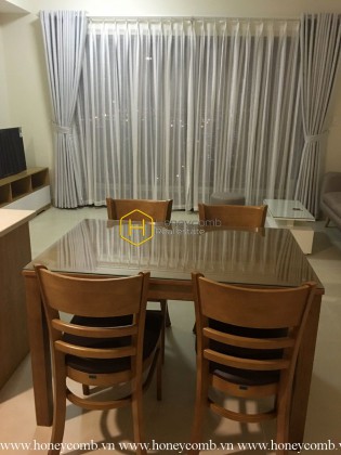 Nice 2 bedroom apartment for rent in Masteri Thao dien with low floor