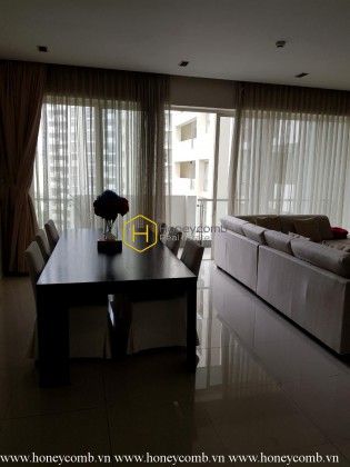 Three bedroom apartment with pool view and modern style in The Estella for rent