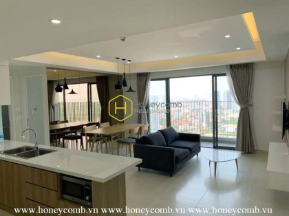 Good view 3 bedroom apartment in Masteri Thao Dien for rent