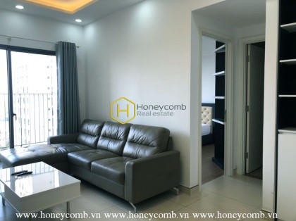 Two bedroom apartment with river view and high floor for rent in Masteri Thao Dien