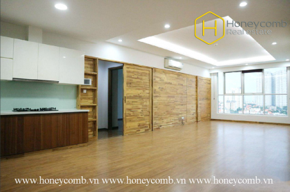 Thao Dien Pearl 3 bedroom apartment with unfurnished for rent