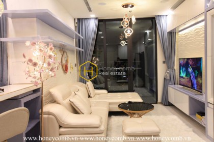 Fully-equipped with smart furniture apartment for rent in Vinhomes Golden River