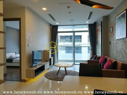 Elegant and fully-furnished 2 bedrooms apartment in Vinhomes Central Park