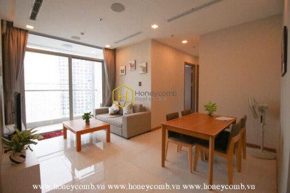 Căn hộ với nội thất hiện đại ở Vinhomes Central Park cho thuê