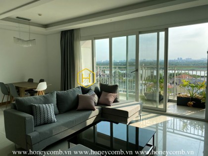 Spacious and brilliant design 3 bedrooms apartment in Xi Riverview
