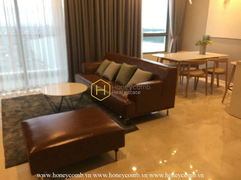 Biểu tượng của nghệ thuật kiến trúc cất giấu trong căn hộ cao cập ở Diamond Island