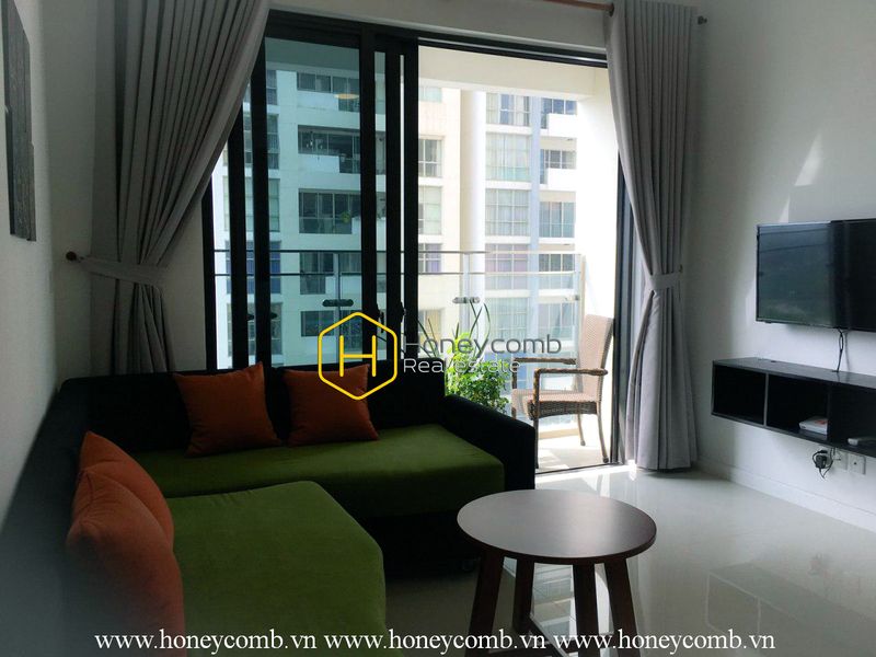 Căn hộ 1 phòng ngủ đầy đủ tiện nghi cho thuê tại Estella Heights