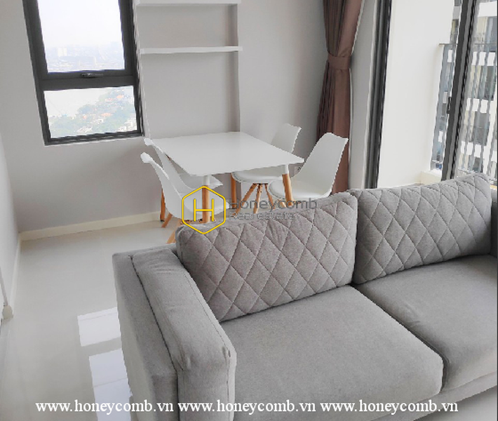 Alluring architecture in Masteri An Phu apartment for rent