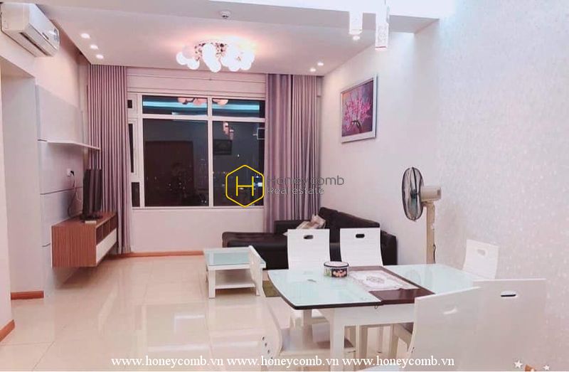 A Saigon Pearl apartment for rent shows its sophistication and meticulousness