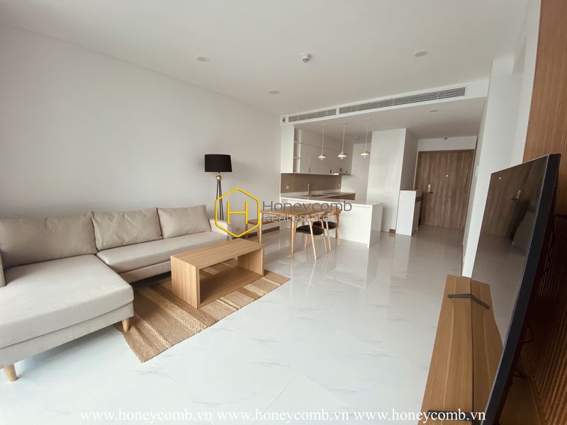 Căn hộ dễ thương đầy đủ tiện nghi cho thuê tại Sunwah Pearl