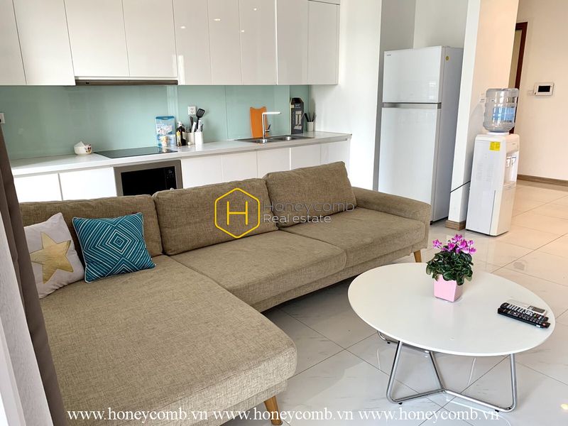 Ấn tượng bởi thiết kế đa sắc trong căn hộ Vinhomes Central Park này