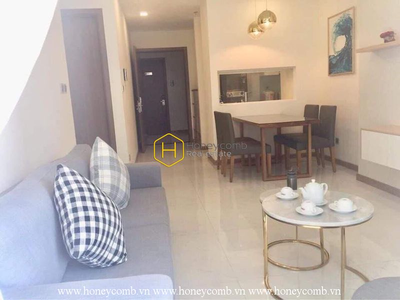 Cho thuê căn hộ Vinhomes Central Park với một không gian ấm áp và mộc mạc