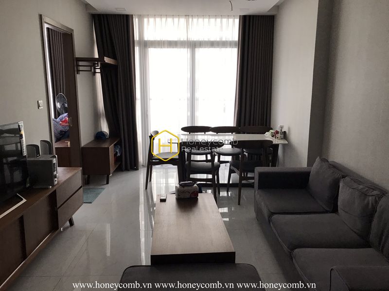 Thiết kế trừu tượng bắt mắt trong Vinhomes Central Park căn hộ