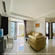 Contemporary apartment and airy Saigon view for rent in Vinhomes Central Park