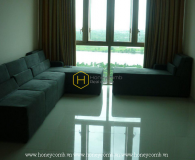 The 2 bedrooms-apartment is simple but convenient in The Vista