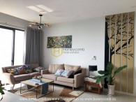 Full furnished 2 beds apartment with open kitchen in The Estella Heights
