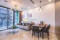 A sumptuous Vinhomes Golden River apartment accompanies a modern European style