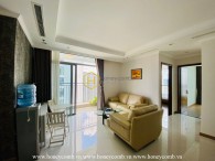 Contemporary apartment and airy Saigon view for rent in Vinhomes Central Park