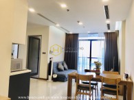 An attractive apartment in Vinhomes Central Park with modern European and American style