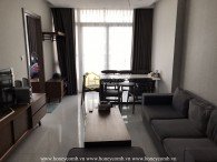 Eye-catching abstract design in Vinhomes Central Park apartment