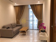 Impressed by the contrast colors used in this Vinhomes Central Park apartment