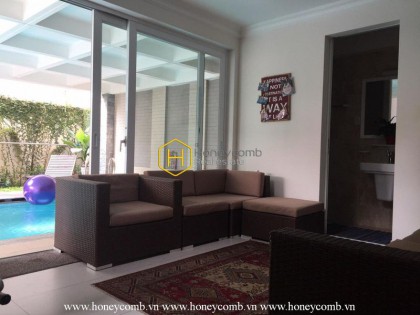 Villa mang hơi thở nghệ thuật của phong cách Đông Dương kết hợp với đương đại ở quận 2