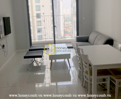 Căn hộ Masteri An Phu này tạo ra một thẩm mỹ gắn kết và ấm áp.