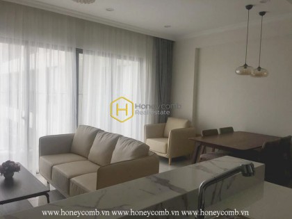 Wonderful 2 bedroom apartment with high floor in Masteri Thao Dien