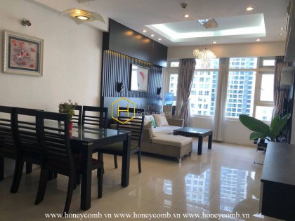A Saigon Pearl apartment for rent with large space and magnificent architecture