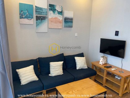 Căn hộ nghệ thuật có bố cục rõ ràng cho thuê ở Vinhomes Central Park