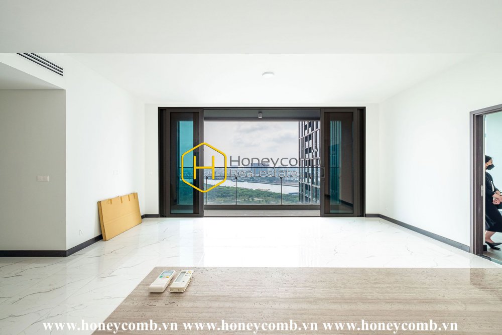 Màu sắc hài hòa và bố cục rõ ràng chính là điểm nhấn của căn hộ Empire City này