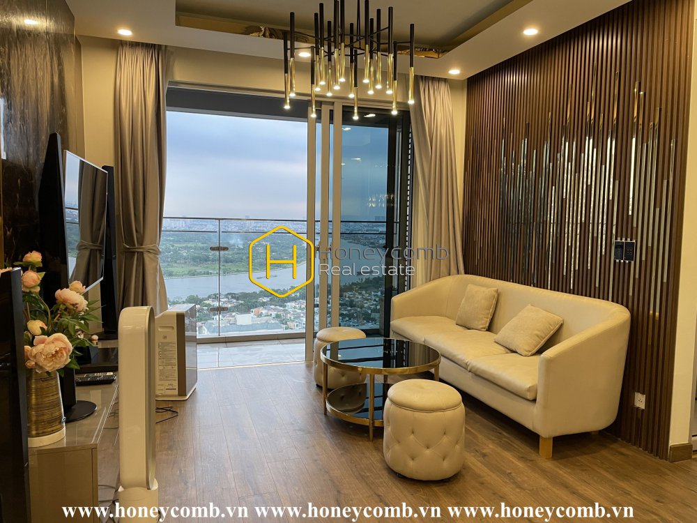 Căn hộ 2 phòng ngủ mang thiết kế lộng lẫy cực kỳ độc đáo tại The Estella Heights cho thuê