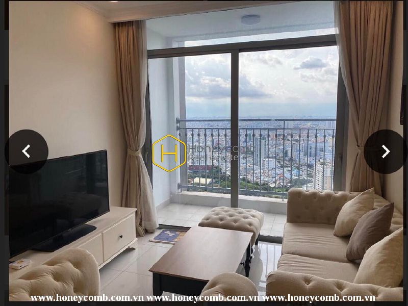 Ánh sang ngập tràn trong căn hộ đương đại ở Vinhomes Central Park