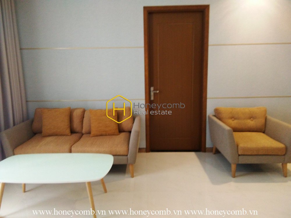 Căn hộ tràn ngập ánh sáng với thiết kế nhẹ nhàng ở Vinhomes Central Park